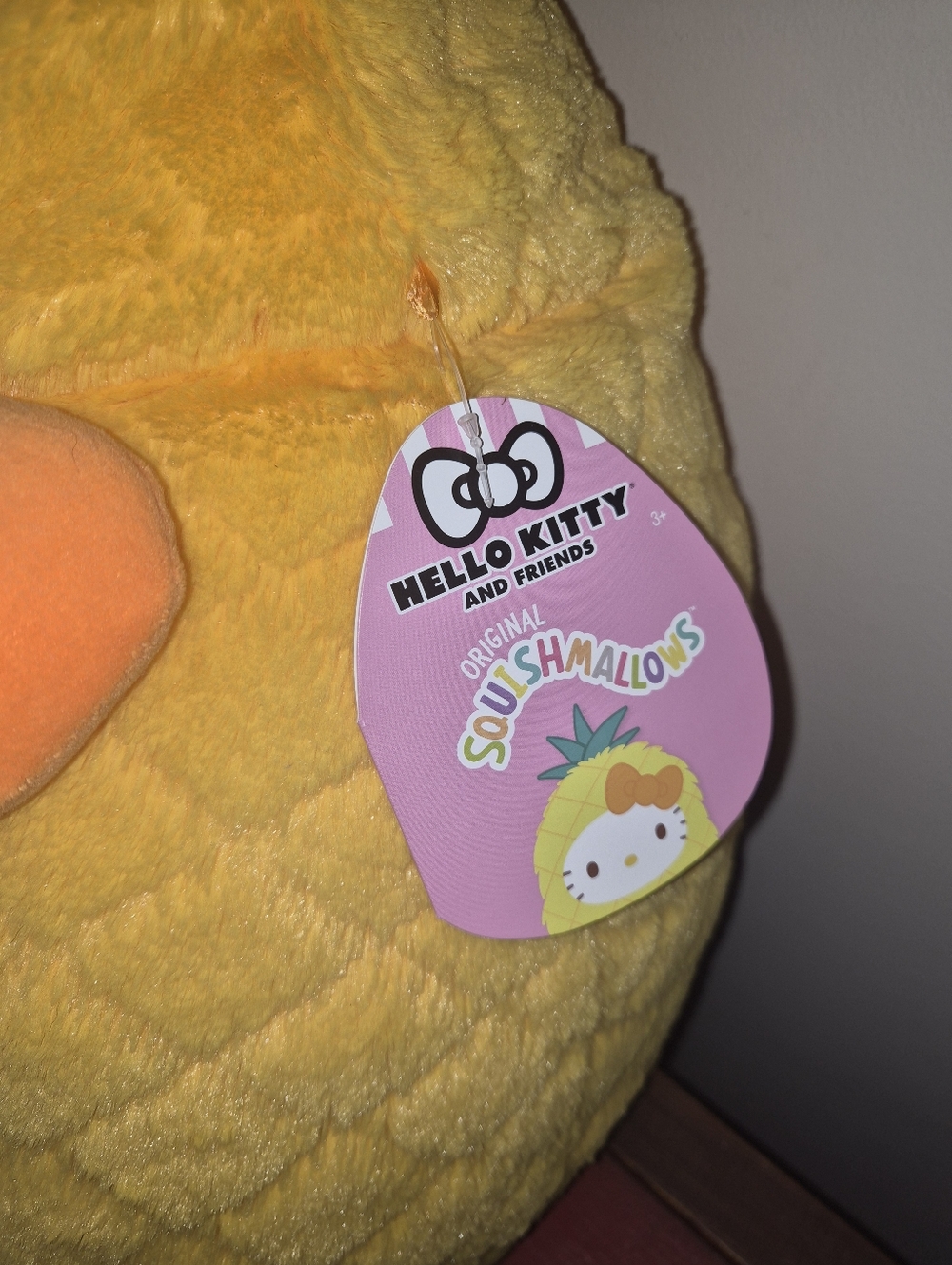 Hello Kitty 20 Inch Pineapple Squishmallow - Picture 2 of 2